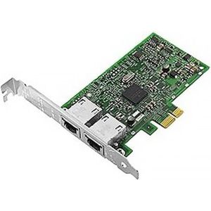 Dell Broadcom 57414, Intern, Met fil, PCI Express, Vezel, 25000 Mbit/s, Vert (Mini PCI Express), Netwerkkaarten, Groen
