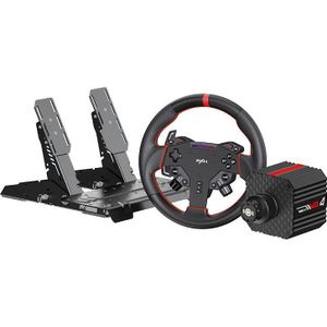 PXN VD4 Bundle F gaming set - VD4 base + WAS steering wheel + pedals, Controller