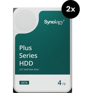 Synology 2 Plus 3.5"" SATA 6Gb/s Festplatten 4 TB (4 TB, 3.5"), Harde schijf