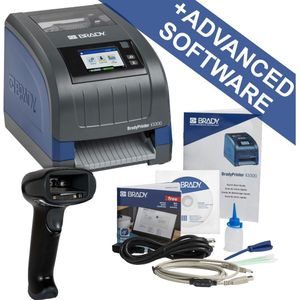 Brady i3300-SPS-EU-WF, etikettenprinter (220V), thermotransferprinten, max. breedte 101,6 mm, 300 dpi, Labelprinter