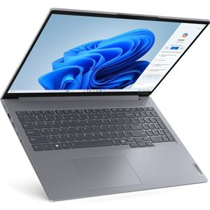 Lenovo ThinkBook 16 Gen 7 (16", 512 GB, 32 GB, DE, AMD Ryzen 5 7535HS), Notebook, Grijs