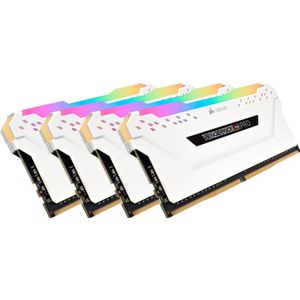 Corsair Vengeance RGB Pro (4 x 8GB, 3200 MHz, DDR4 RAM, DIMM 288 pin), RAM, Wit