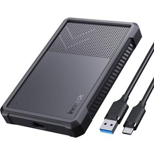 Inateck - Festplattengehäuse - Zwart - 2,5" - USB 3.2