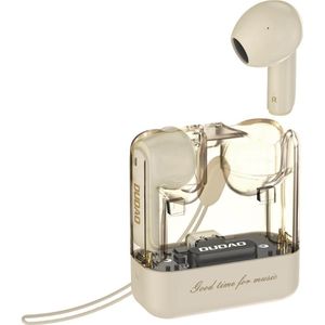 Dudao U18Pro Bluetooth 5.3 TWS Draadloze Hoofdtelefoon - Beige