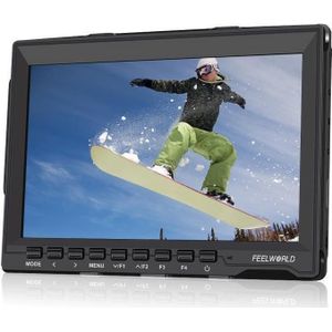 Feelworld - FW759 - Videomonitor - Zwart - 7 Inch - 1280x800