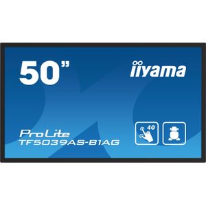 iiyama - TF5039AS-B1AG - Beeldscherm - Zwart - LED - 4K Ultra HD - Touchscreen