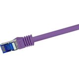 LogiLink - Patchkabel - Ultraflex - Cat.6A - S/FTP - 1,0 m - Violet