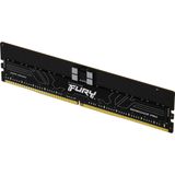 Kingston 16 GB 6400MT/s DDR5 ECC Reg CL32 DIMM FURY Renegade Pro XMP (1 x 16GB, 6400 MHz, DDR5 RAM, R-DIMM), RAM, Zwart