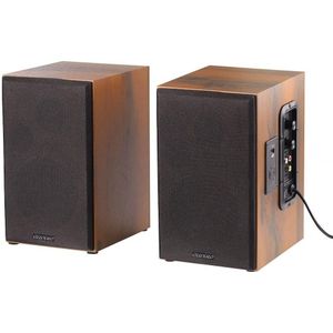Auvisio ZX-1620-919 (1 paar), HiFi + Home Cinema luidsprekers, Zwart