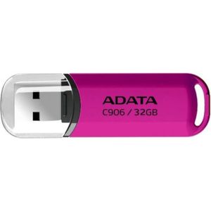 ADATA - AC906-32G-RPP USB Flash Drive - Roze - 32 GB - USB Type-A - 2.0