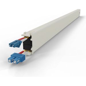 PATCHBOX één / Cassette / 30RU / SM LC - SC, OS2, DX, 1,8 m, Server accessoires, Geel