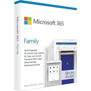 Microsoft 365 Familie voor Android & iOS & Mac OS & Windows