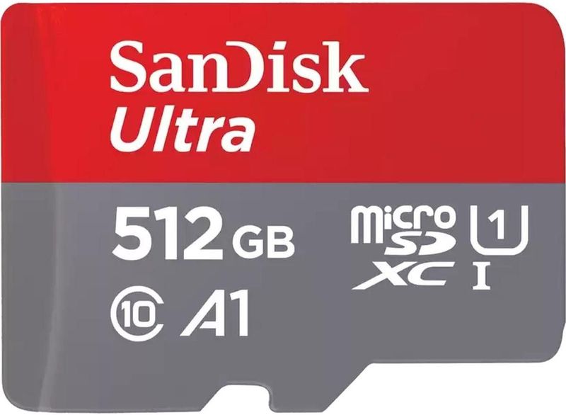 SanDisk MicroSDXC Ultra 512GB - Android - 150MB/s CL10