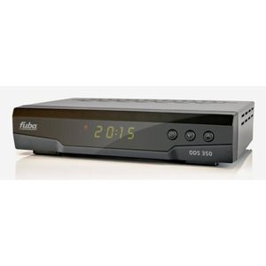 Fuba ODS 350 (0.06 GB, DVB-S2), TV-ontvanger, Zwart