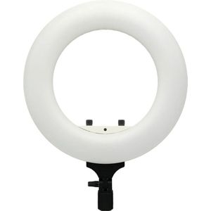 Caruba Vlogger 12 inch ronde LED, set met tas Wit (Ringlicht), Constant licht, Wit