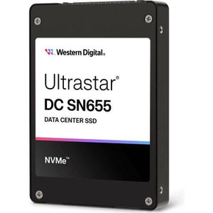 Western Digital - Ultrastar DC SN655 - SSD - 3,84TB - NVMe TCG, PCIe 4.0, 2.5-inch