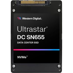 Western Digital - Ultrastar DC SN655 - SSD - 3,84TB - NVMe TCG, PCIe 4.0, 2.5-inch