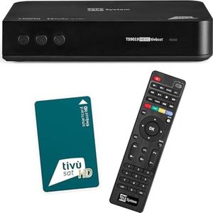 Telesystem - 58010100 - TV-ontvanger - Zwart - DVB-S2 en DVB-S