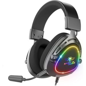 Spirit Of Gamer Elite H40 DARK hoofdtelefoon (Bedraad), Gaming headset, Zwart