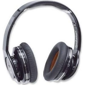 Manhattan Fathom (15 h, Draadloze), Koptelefoon, Zwart