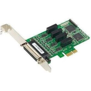 Moxa CP-134EL-A-I-DB25M - 4-poorts RS-422485 PCI Express-kaart met laag profiel en 4 kV, Controlekaart