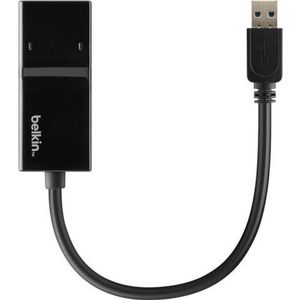 Belkin USB 3.0 / Gigabit Ethernet Adapter - Bedraad - 1 Poort