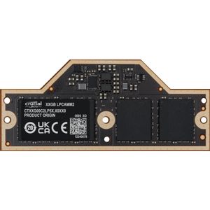 Crucial - LPCAMM2 - LPDDR5X - 32GB RAM - Zwart - 3750 MHz