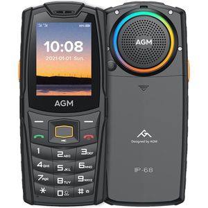 Bea-Fon - AGM M6 - Rugged Mobiele Telefoon - Grijs - 4G