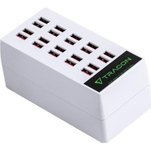 Tracon USB-Hub (USB-A, 20 ports), Docking station + USB-hub