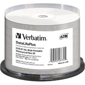 Verbatim DVD-R 4.7GB 50 stuks (50 x), Optische gegevensdrager
