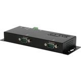 Exsys - EX-6112-2PoE - Seriële Apparaatserver - 2x RS232 - PoE