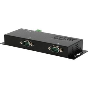 Exsys - EX-6112-2PoE - Seriële Apparaatserver - 2x RS232 - PoE