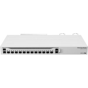 MikroTik - CCR2004-1G-12S+2XS - Router - Wit - 12 x 10G SFP+ en 2 x 25G SFP28 poorten