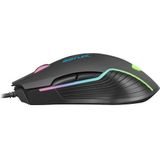 Fury - Hustler - Gaming Muis - Zwart - 6400DPI - RGB Backlit
