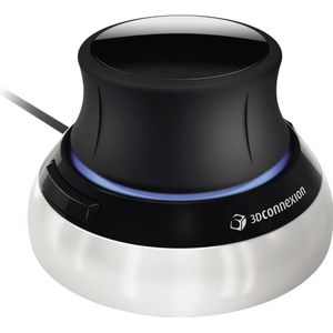 3Dconnexion SpaceMouse Compact (Bedraad), Muis, Zwart