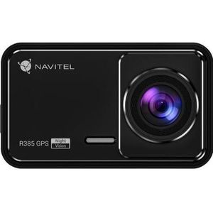 Navitel - R385 2K GPS - Dashcam - Zwart - Ingebouwd Display