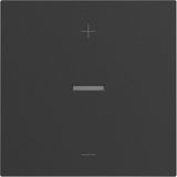 Seano - Drukknopdimmer - Antraciet Gelakt - 3-Draads Versie