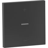 Seano - Drukknopdimmer - Antraciet Gelakt - 3-Draads Versie