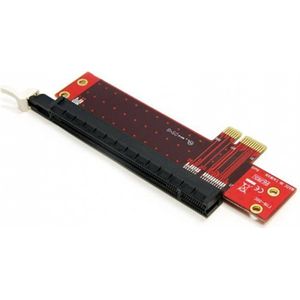 StarTech PCI Express x1 naar x16 Extender Adapter - PCIe Riser Uitbreidingskaart (PCIe), Netwerkkaarten, Rood