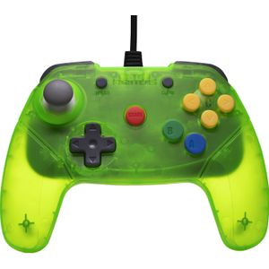 Retro Fighters Retro-Fighters - Brawler64 Wired Controller - Green, Controller, Groen