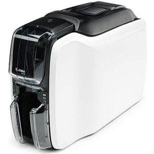 Zebra Kaartprinter ZC100 Serie single LAN (300 dpi), Labelprinter, Zwart, Wit