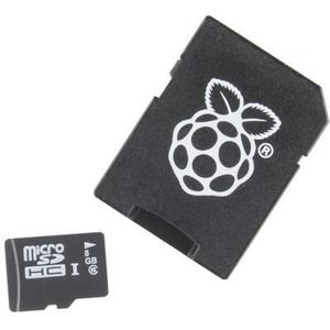 Raspberry Pi Pi microSD kaart 16GB met NOOBS, Ontwikkelborden + Kits