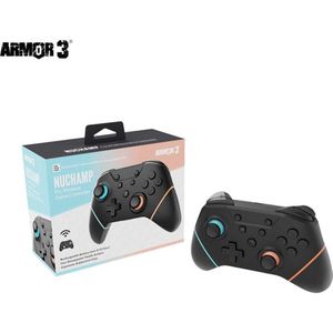 Hyperkin Controller Armor3 NuChamp Wireless nintendo Switch (Switch OLED, Switch Lite), Controller, Zwart