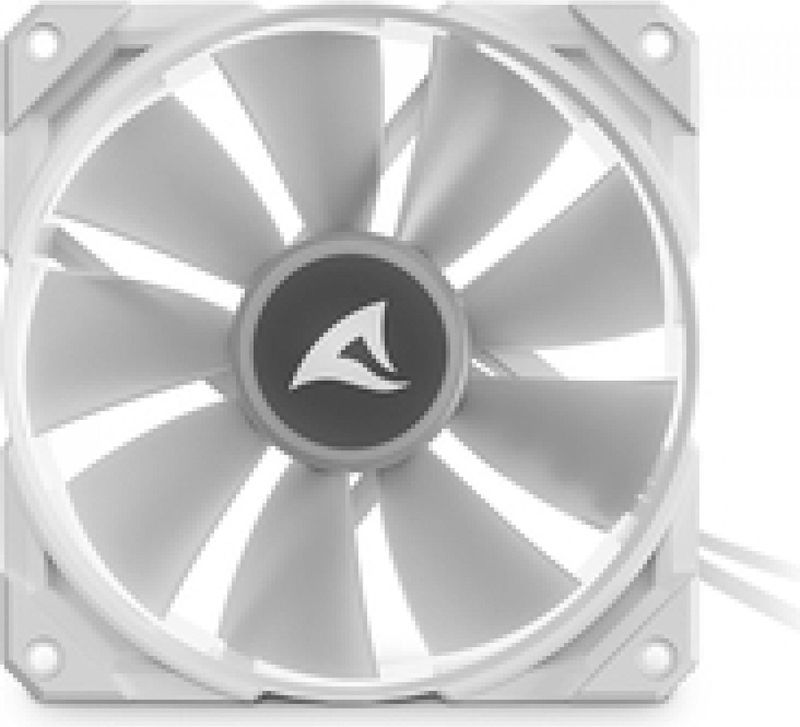 Sharkoon - Rebel F50 PWM ARGB - Ventilator - Wit - 120 mm