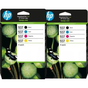 HP - 937 - Inktcartridge - Duo Pack - Tot 2900 pagina's