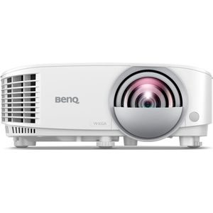 BenQ MW826STH - DLP-projector - draagbaar - 3D - 3500 ANSI lumen - WXGA (1280 x 800) (WXGA, 3500 lm, 0.49:1), Beamer, Wit