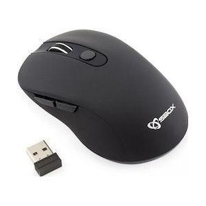 Sbox muis (WM-911) (Draadloze), Muis, Zwart