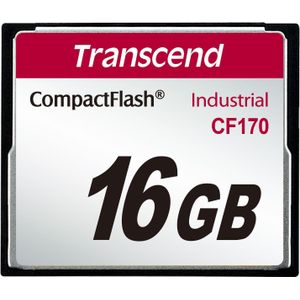 Transcend 16GB CF KAART (CF170) (CF, 16 GB), Geheugenkaart