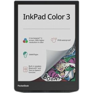 PocketBook Elektroninė skaityklė InkPad Colour 3, Spalva: Stormy Sea, (PB743K3) (7.80"", 32 GB, Stormachtige Zee), eReader, Zwart