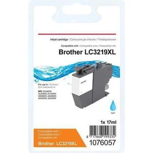 Office Depot - LC3219XLC - Inktcartridge - Cyaan - 17 ml - Compatibel
